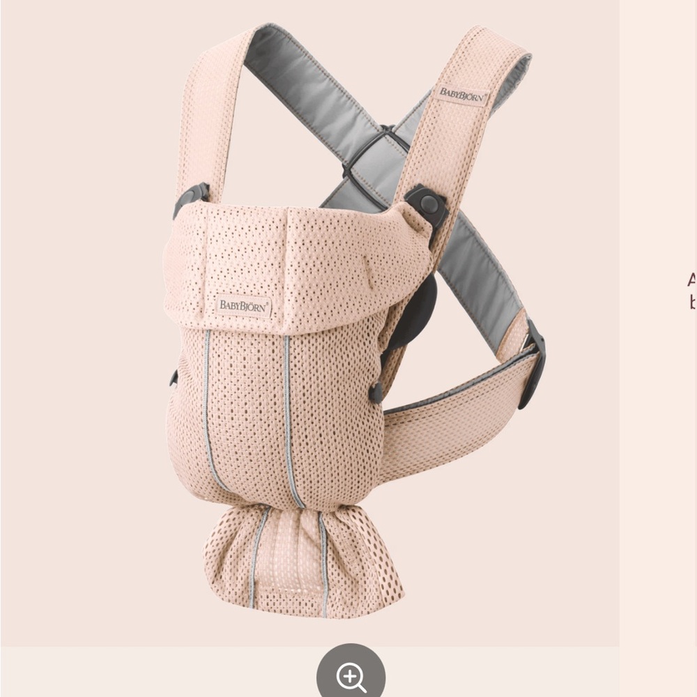 Babybjorn Mini carrier pearly pink 3D mesh BRAND NEW NEVER USED